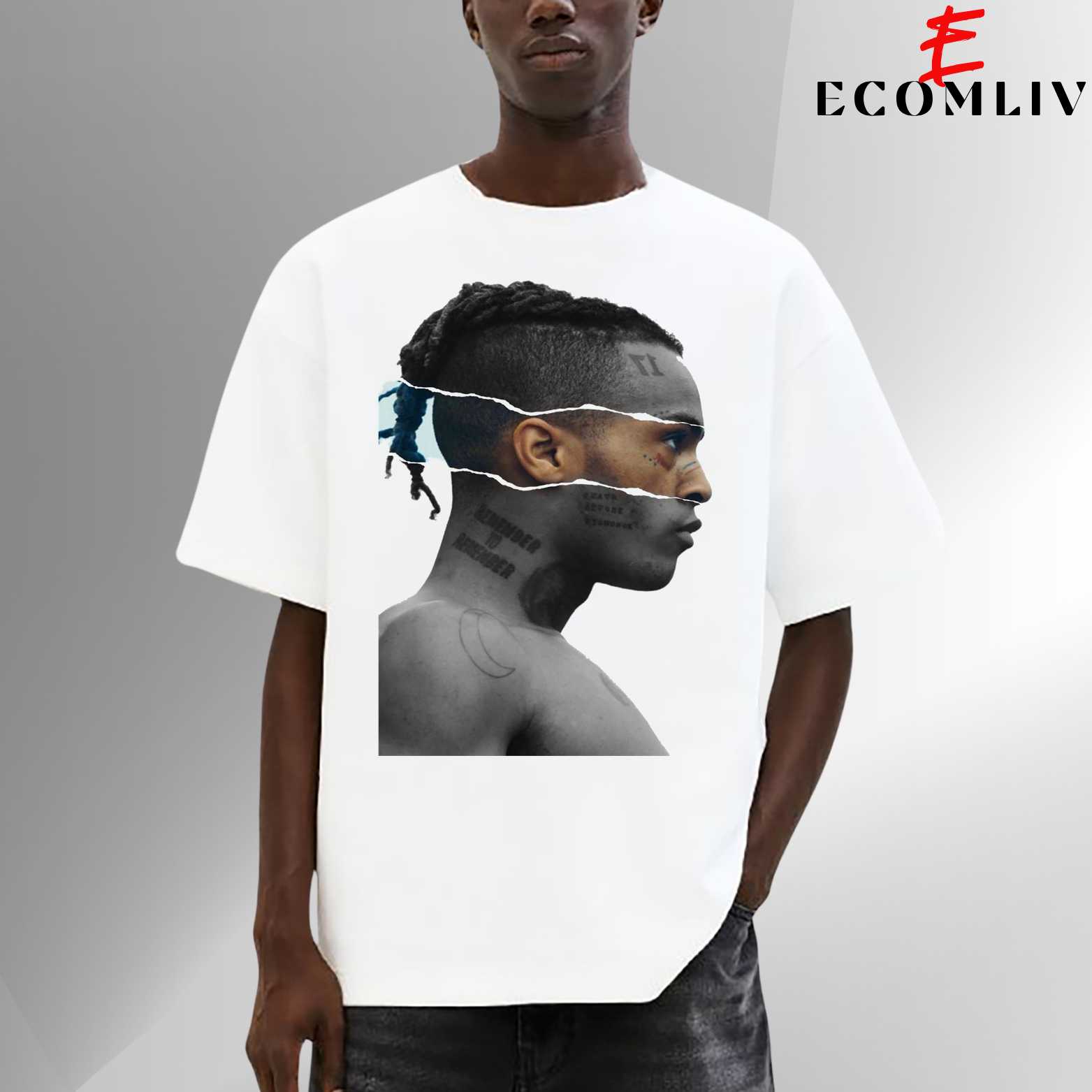 Xxxtentacion Hip Hop Rap T-Shirt, Music Streetwear Top